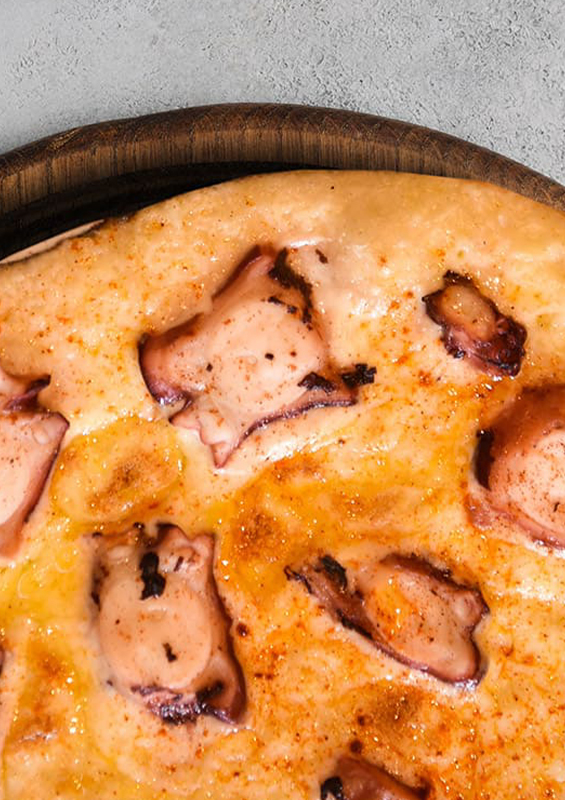 Pizza de pulpo